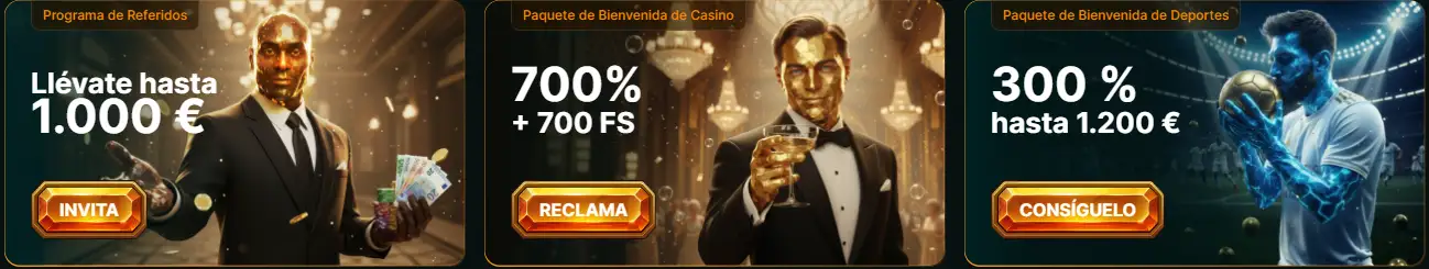 Bono de bienvenida 300% en Luckygem Casino España — oferta exclusiva